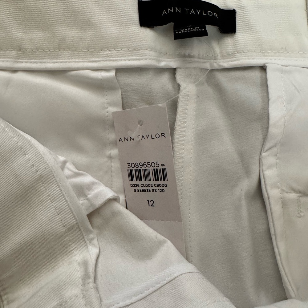 Ann Taylor Cream Trousers